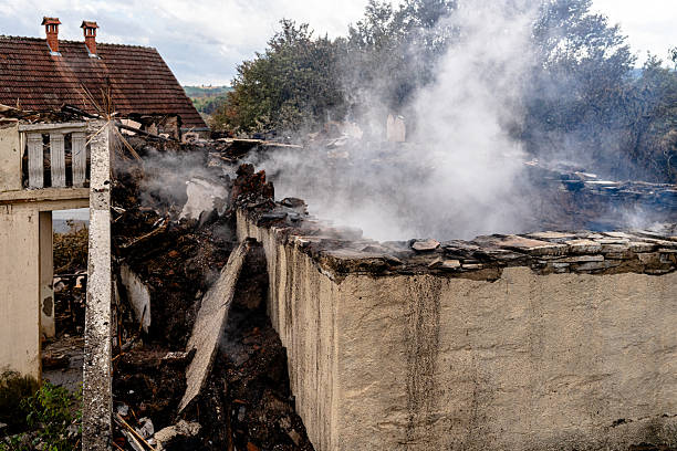 Professional Fire Damage Removal technician working in Osprey, FL